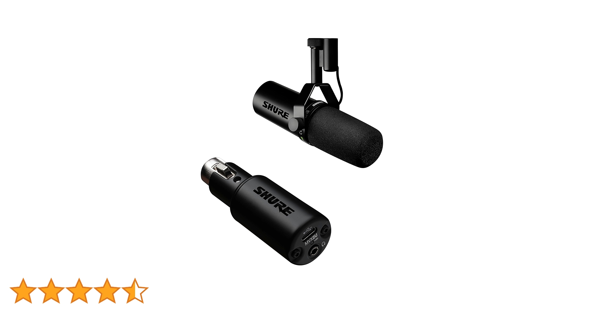 美品 SHURE SM7db SHURE SM7dB [プリアンプ内蔵モデル] ボーカル・ポッドキャスト